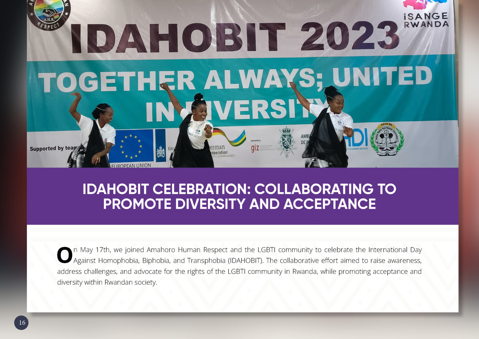 IDAHOBIT: Collaborating To Promote Diversity & Acceptance